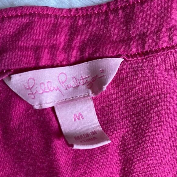 Lilly Pulitzer Top FLAWED Size Medium - Picture 6 of 10